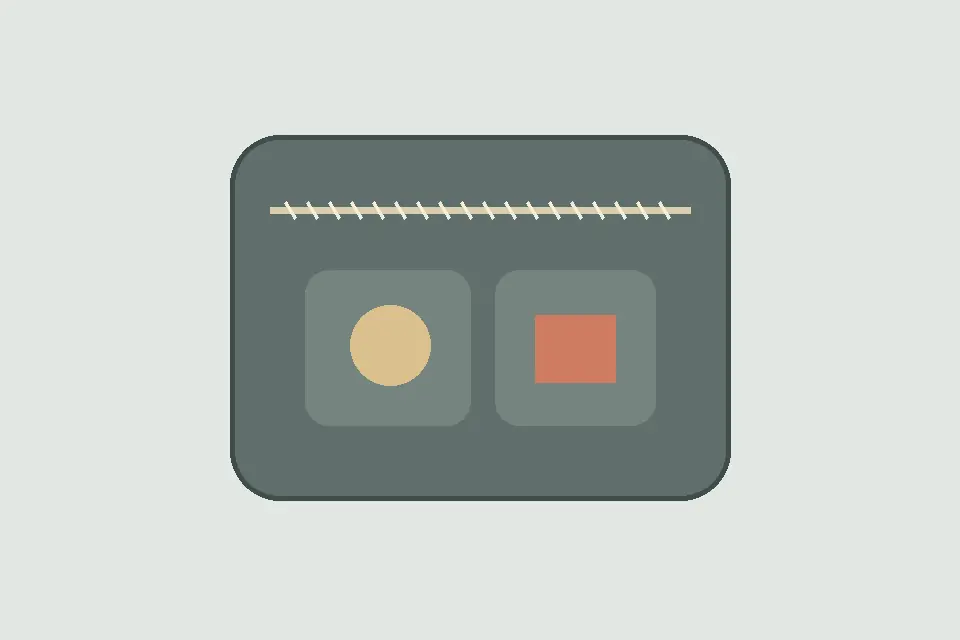 Compact cable pouch