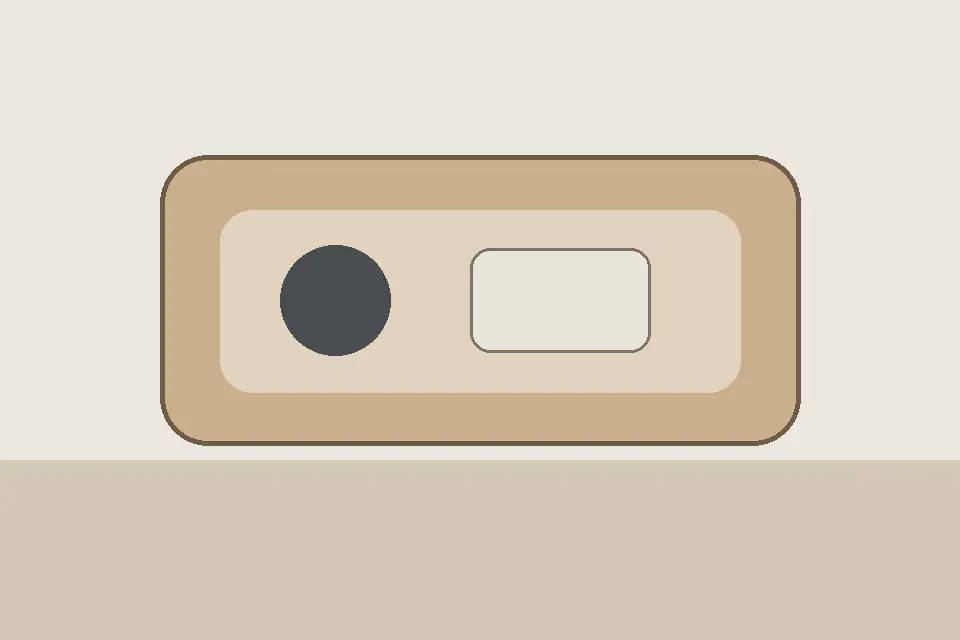 Minimal desk tray