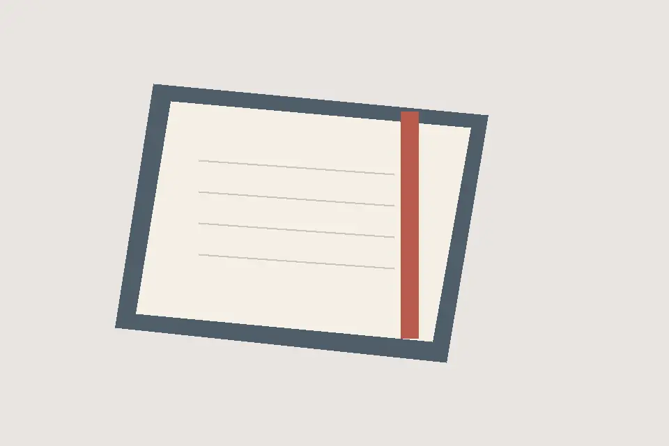 Simple field notebook